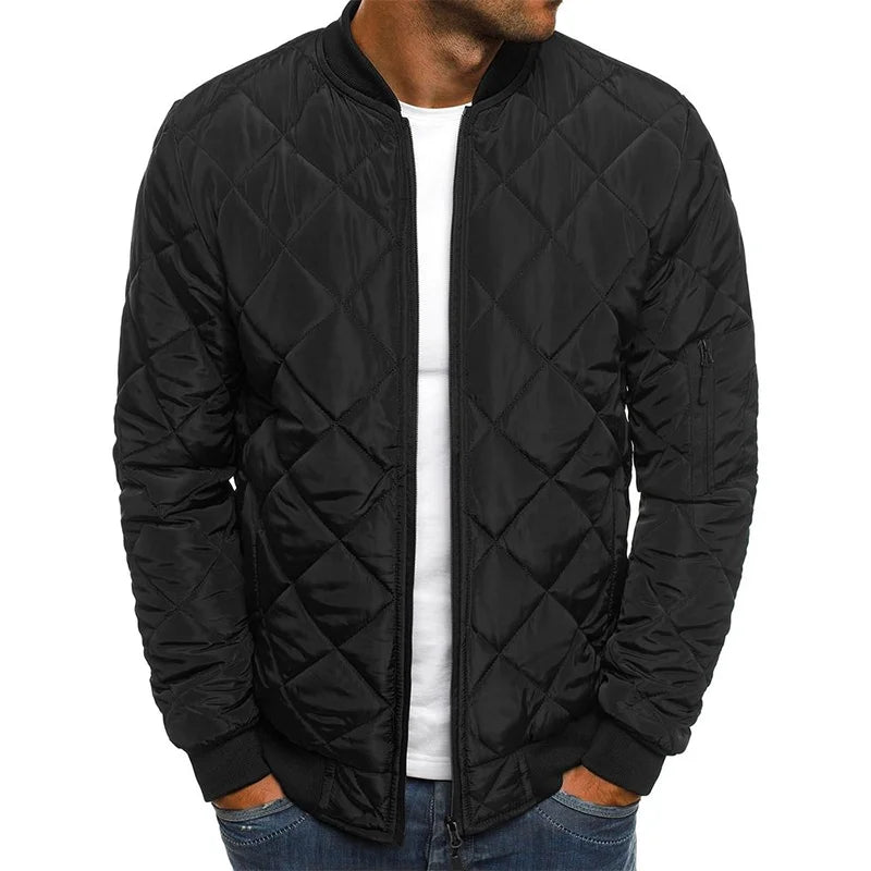 Cecil | Men's Quilted Bomber Jacket