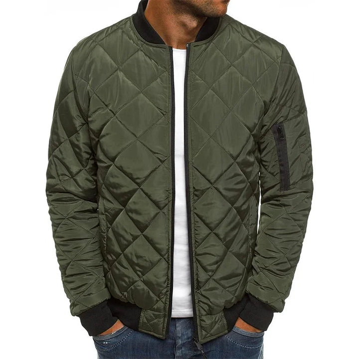 Cecil | Men's Quilted Bomber Jacket
