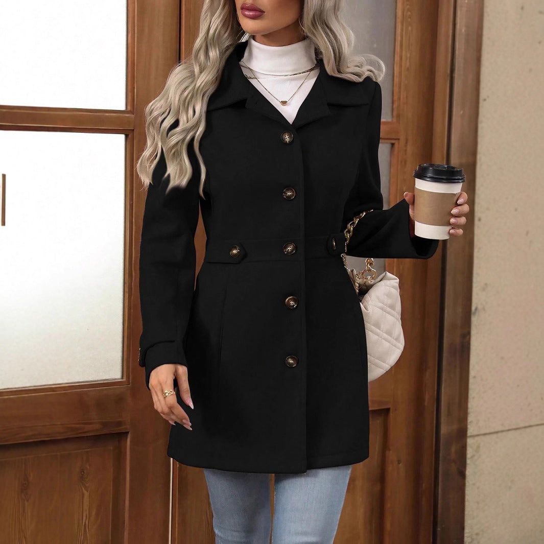 Violeta | Women's Tailored Trench Coat with Belt