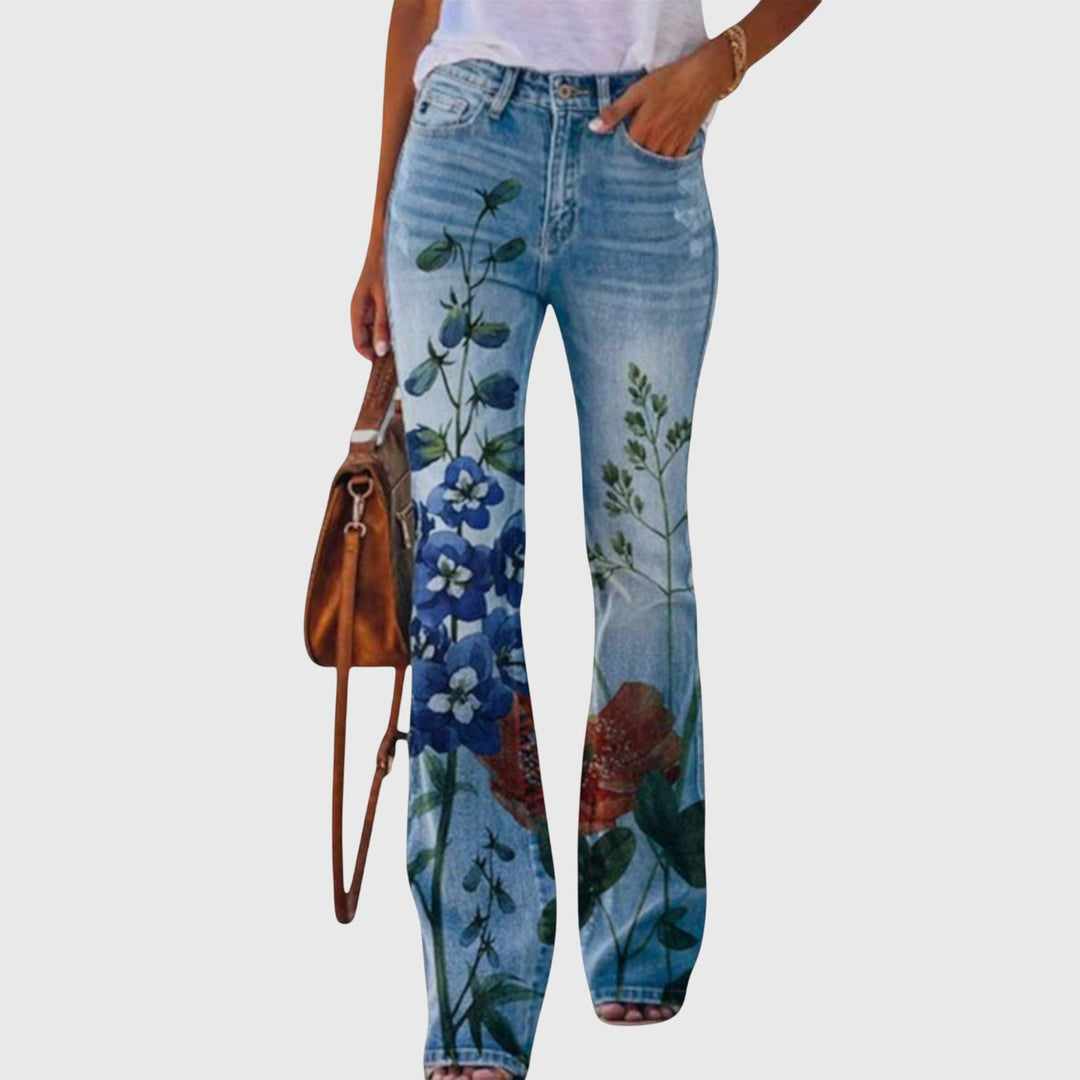 Briony | Pants With Flowers