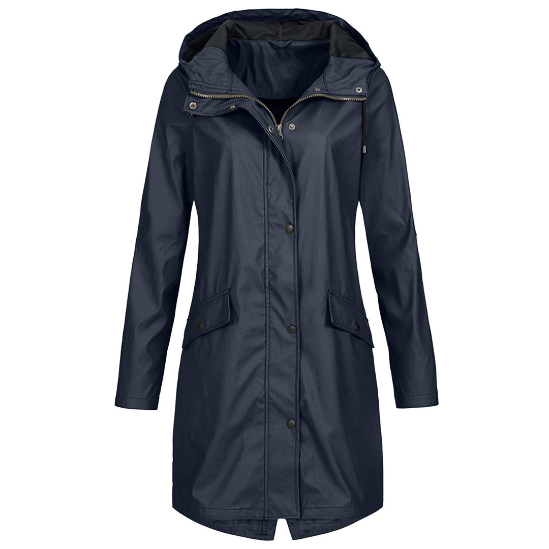 Trinity | Women's Hooded Waterproof Rain Jacket with Elasticated Waist