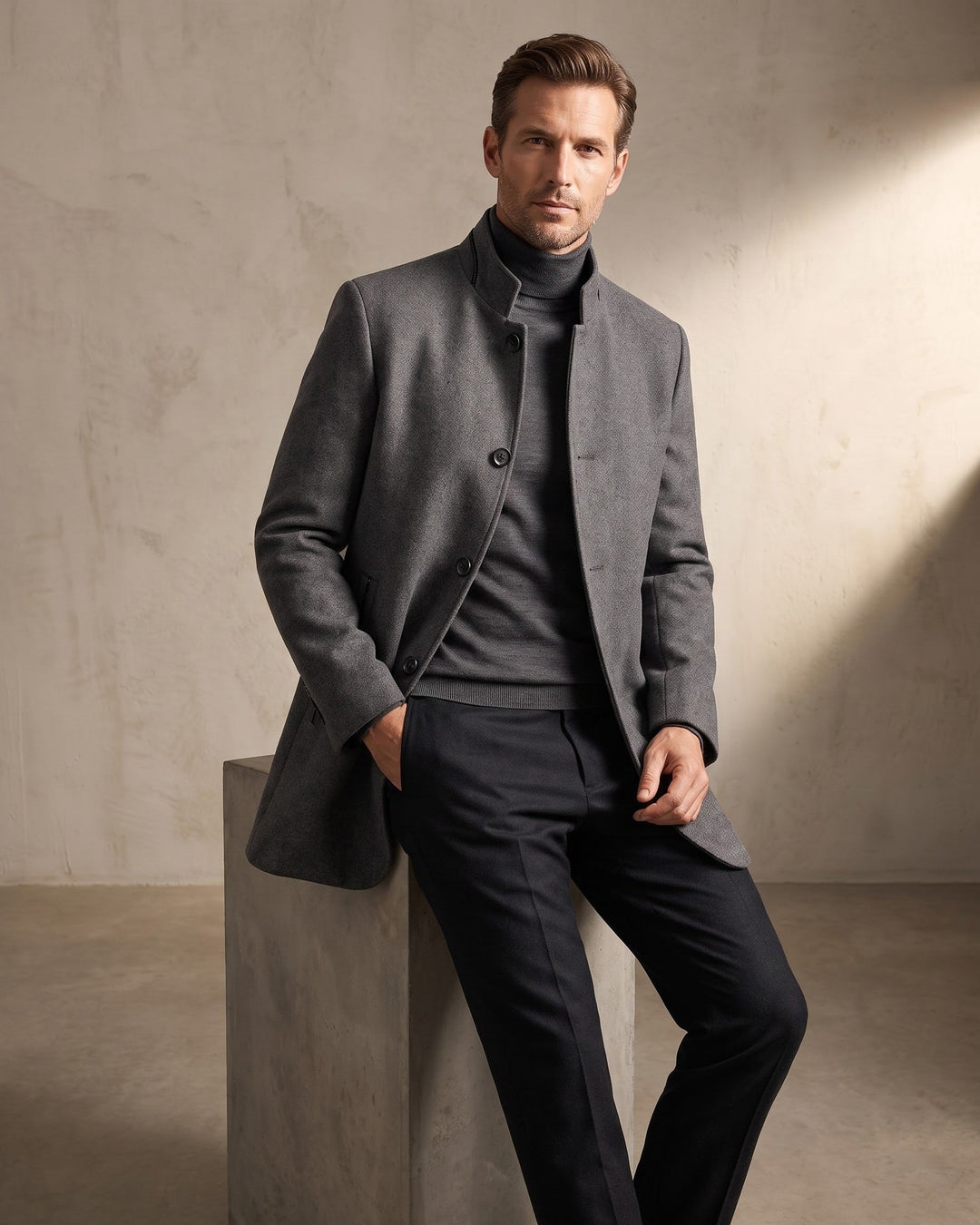 Francis | Men's Wool-Blend Coat