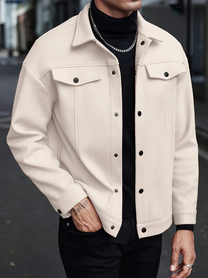Harry | Men's Snap Button Trucker Jacket
