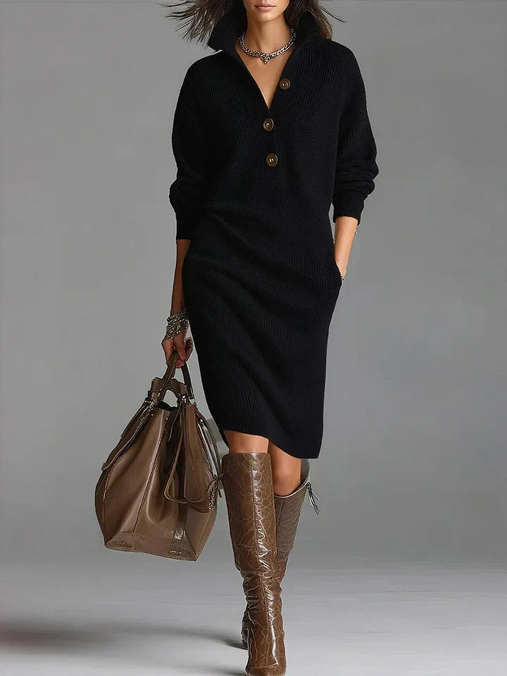 Emmy | Elegant Winter Sweater Dress