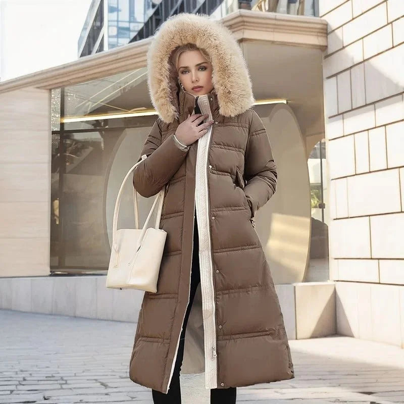 Alana | Women's winter parka with fur hood