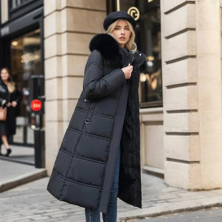 Alana | Women's winter parka with fur hood