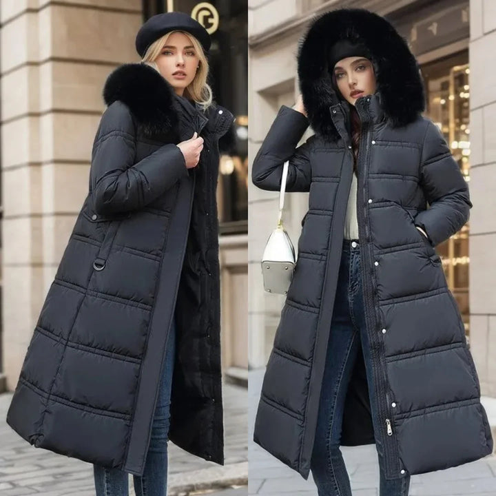 Alana | Women's winter parka with fur hood