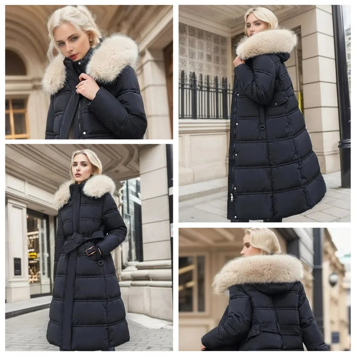 Alana | Women's winter parka with fur hood