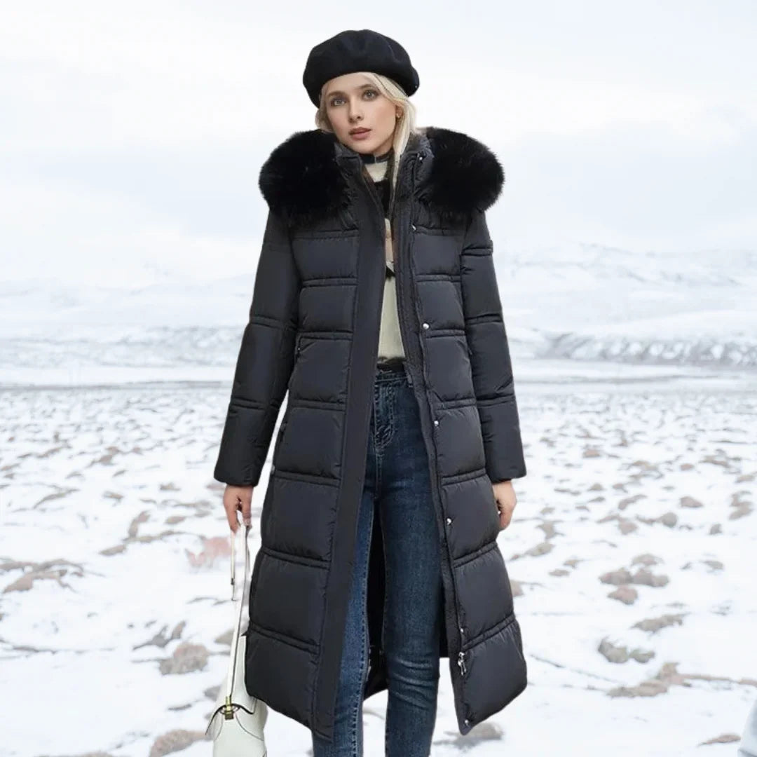 Alana | Women's winter parka with fur hood