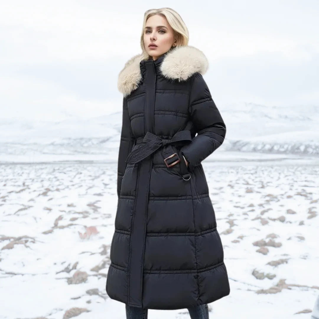 Alana | Women's winter parka with fur hood