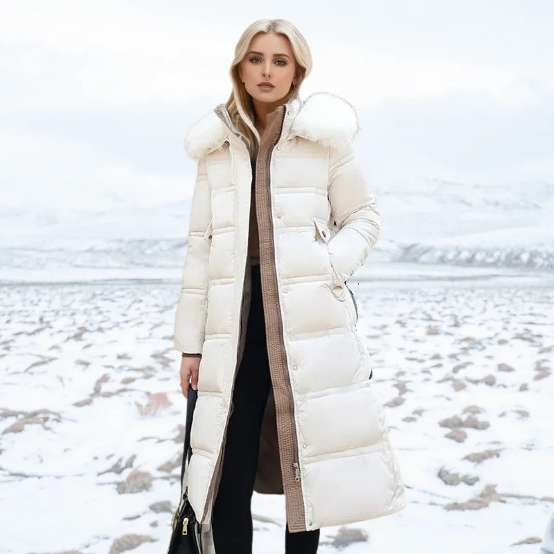Alana | Women's winter parka with fur hood