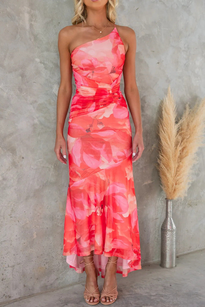 Bonnie | Pleated Evening Maxi Dress