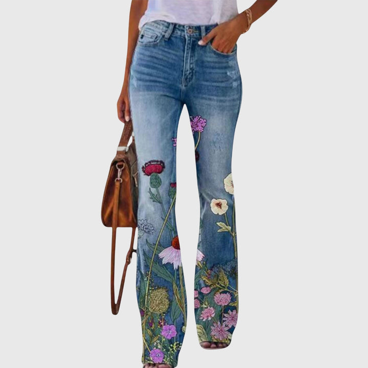 Briony | Pants With Flowers
