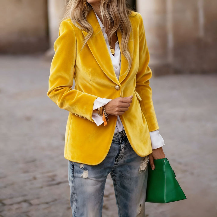 Anaya | Women's Elegant Velvet Blazer