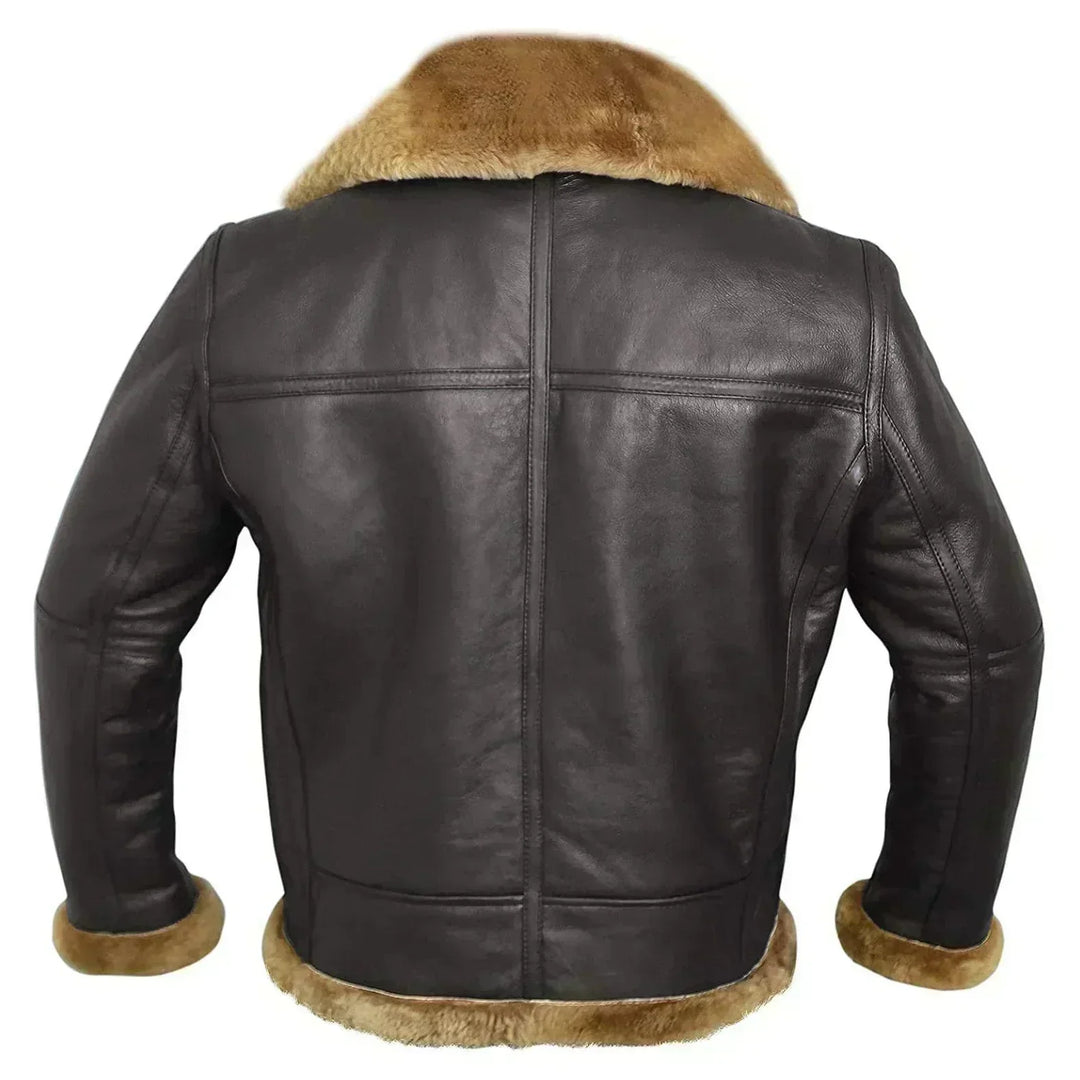 Logan | Men’s Classic Zip-Up Flight Jacket