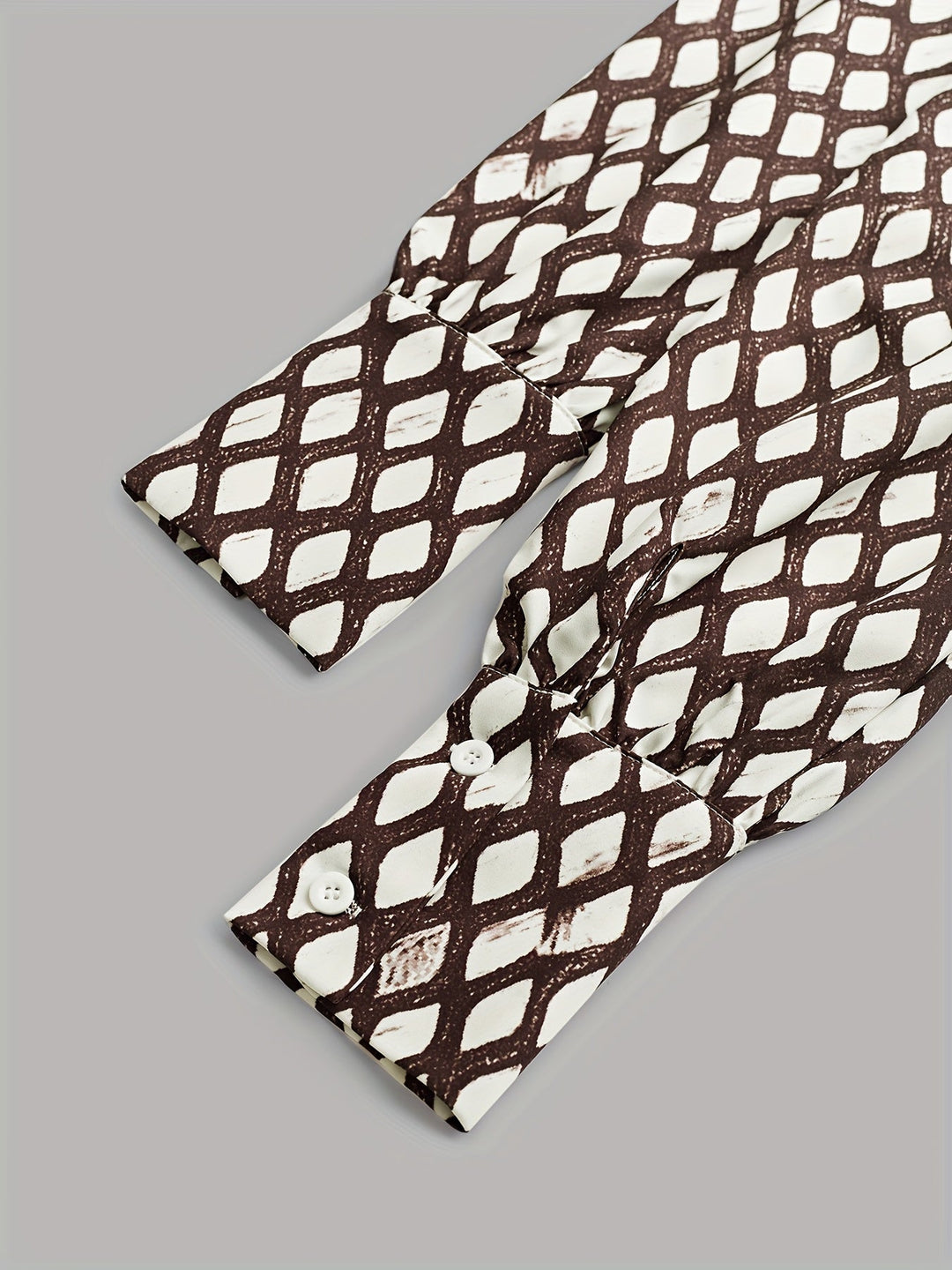 Leona | Geometric Winter Print Dress