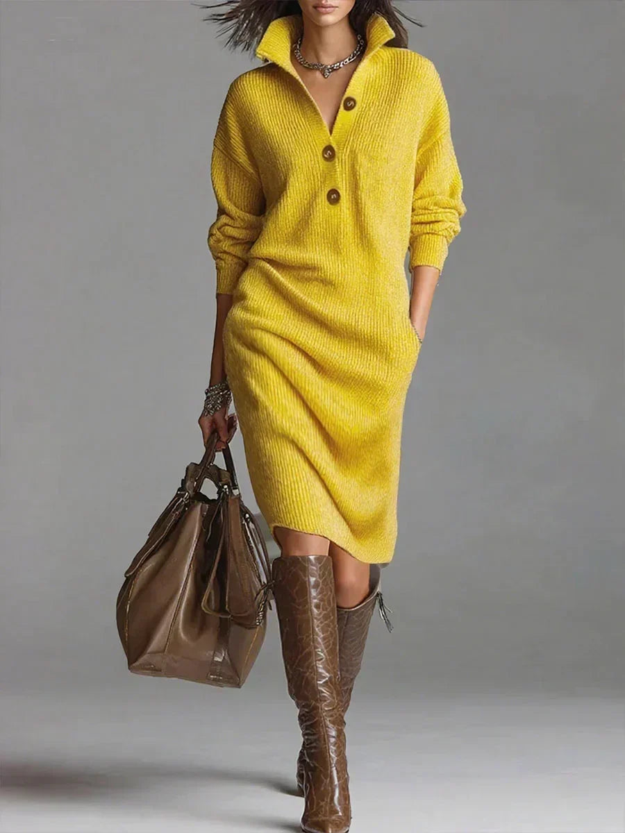 Emmy | Elegant Winter Sweater Dress