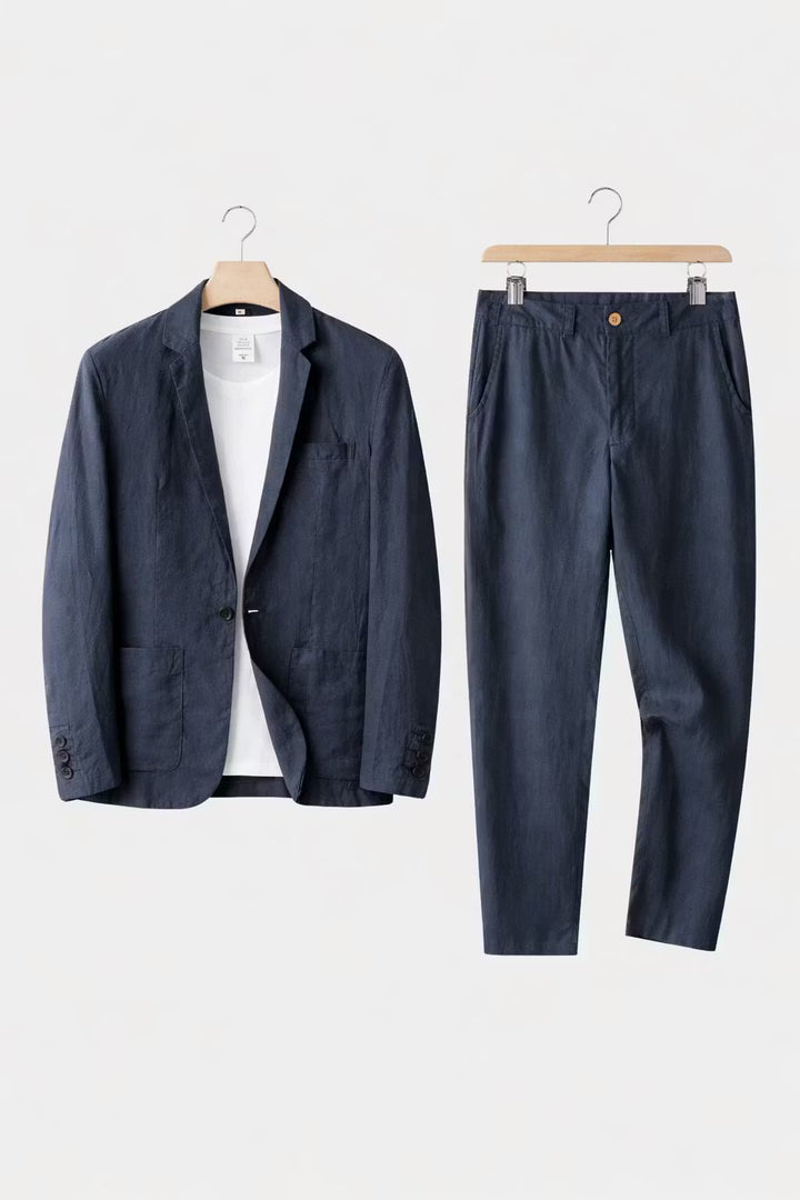 Gareth | Men’s linen set with a relaxed fit