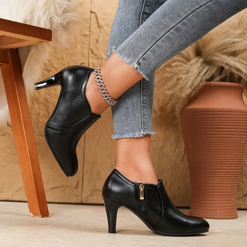 Lilianna | Women's Leather Comfort Ankle Boots