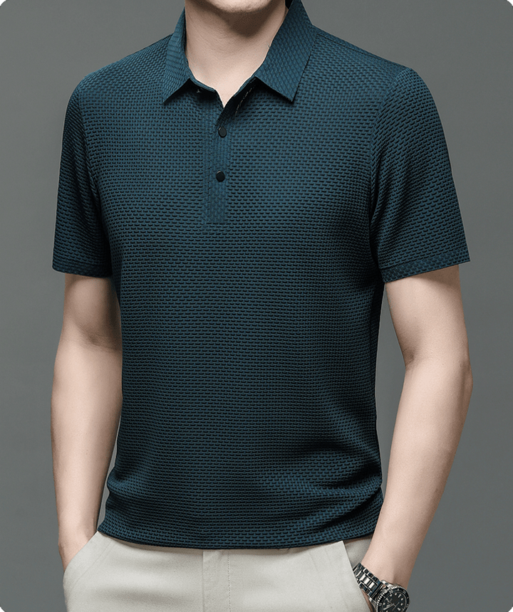Jeff | Men's Silk Polo Shirt