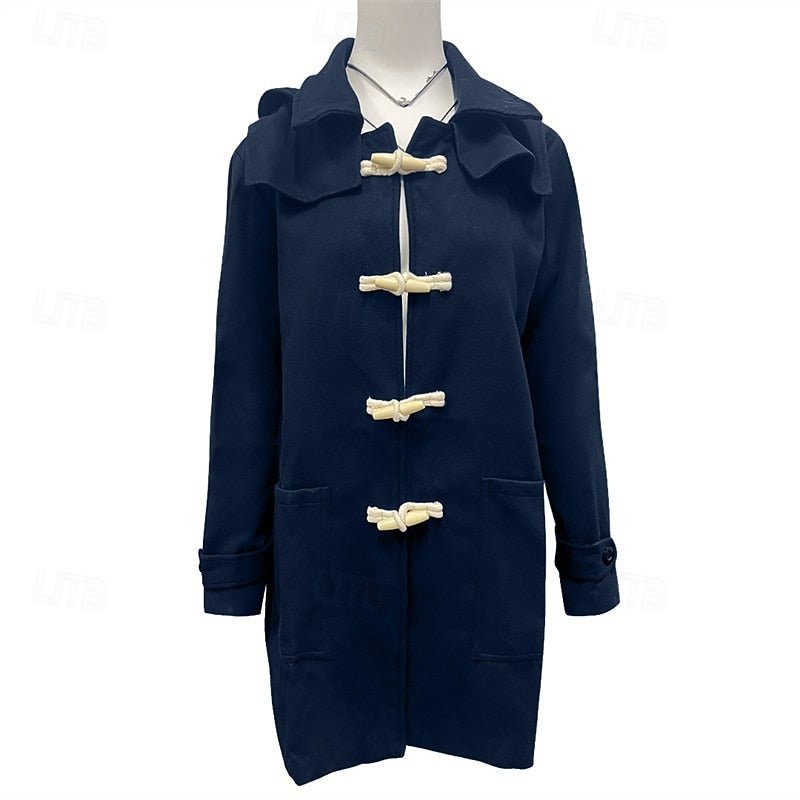 Gabriel | Men's Classic Hooded Toggle Overcoat