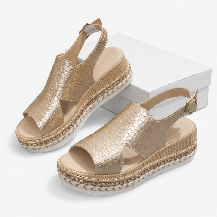 Cassandra | Elegant Wedge Sandals
