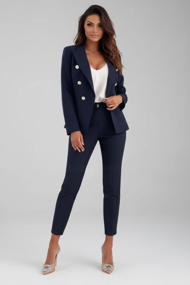 Women's Autumn Suit Set | Double-Breasted