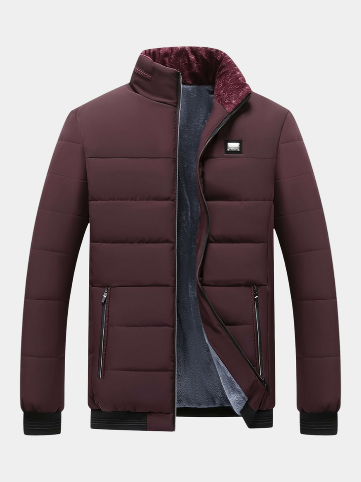 Harold | Men's Quilted Padded Stand-Collar Jacket