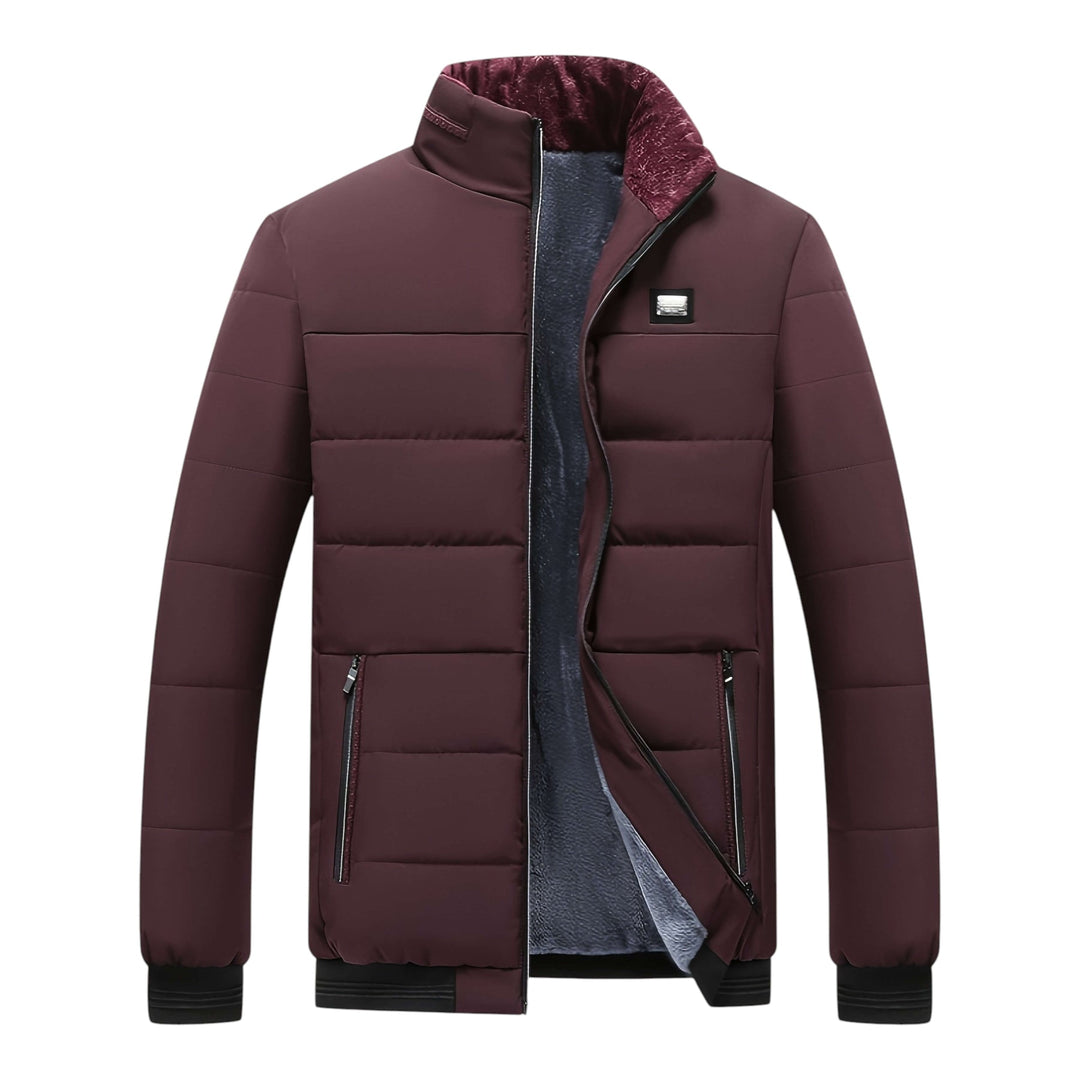 Harold | Men's Quilted Padded Stand-Collar Jacket