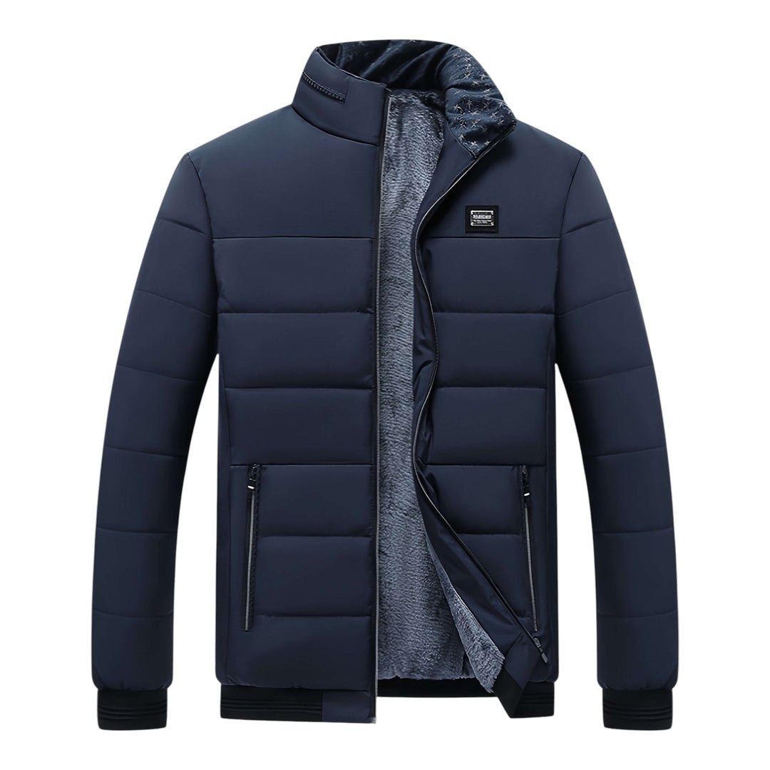 Harold | Men's Quilted Padded Stand-Collar Jacket