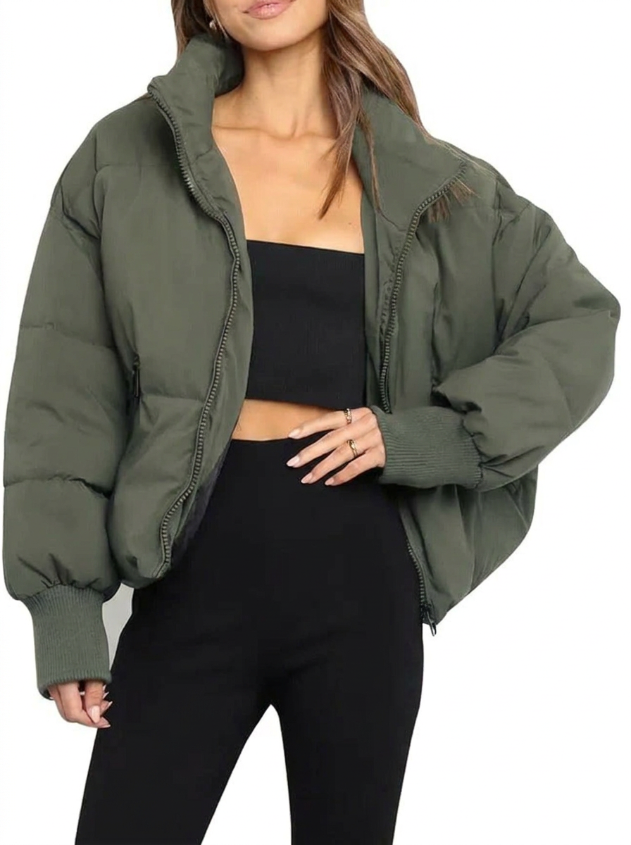 Hattie | Women's Cropped Oversized Puffer Jacket